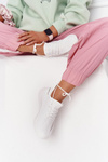 Damskie Sportowe Buty Sneakersy Białe Amazing