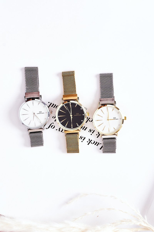 Zegarek Na Bransolecie Mesh Giorgio&Dario Srebrny