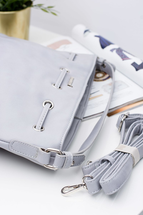 Damska Torebka Szara Worek Monnari