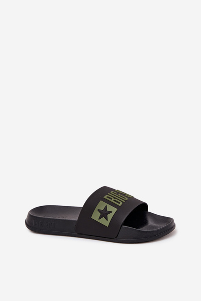 Klapki Męskie Big Star SS174359 Czarne