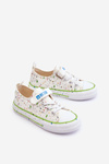 Dziecięce Trampki Na Rzep Big Star LL374062 Białe