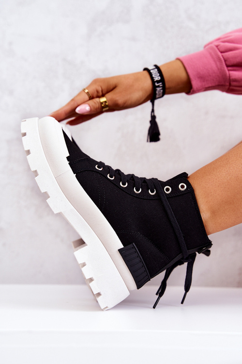 Trapery Wiązane Czarne Faithfull