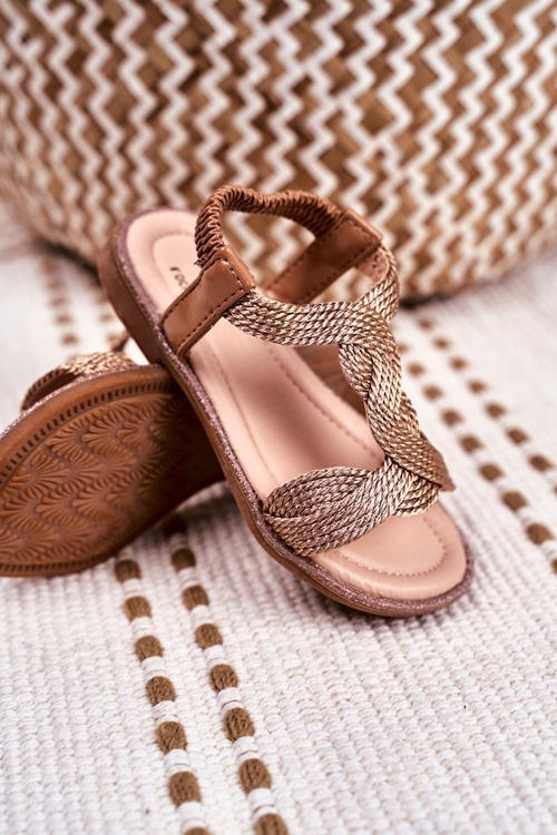 Dziecięce Sandały Champagne Lamado