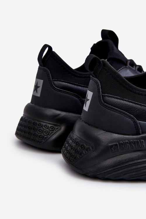 Męskie Sneakersy Memory Foam System Big Star LL174149 Czarne
