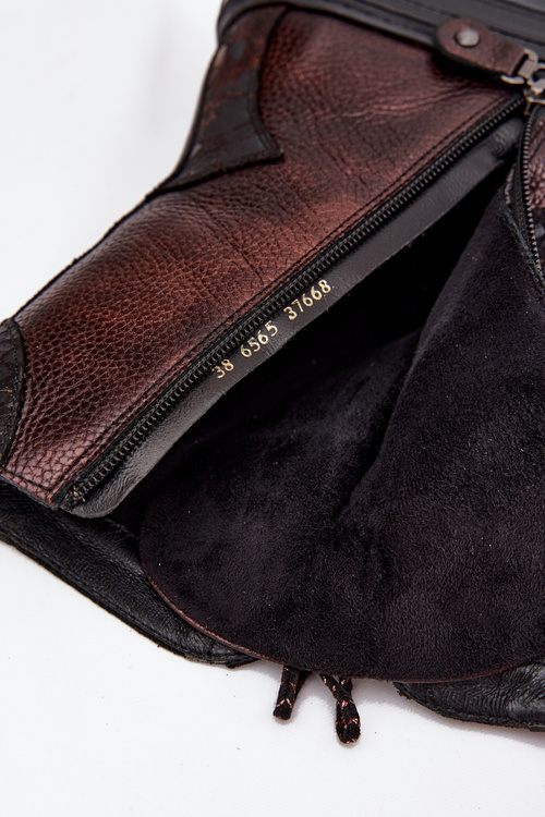 Skórzane Botki Na Platformie Ocieplane Maciejka 06565-02 Brązowo-Złote