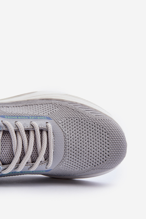 Buty Sportowe Męskie HI-POLY SYSTEM Big Star NN174372 Szare