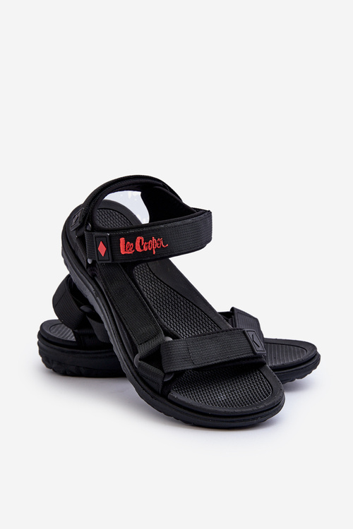 Sportowe Sandały Męskie Lee Cooper LCW-24-34-2620 Czarne