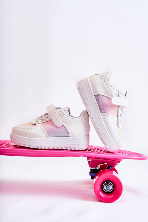 Dziecięce Buty Sportowe Na Rzepy Multikolor Elike