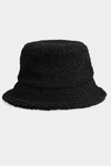 Kapelusz BUCKET HAT Pluszowy Damski 4F 4FAW23ACAPF283-20S Czarny