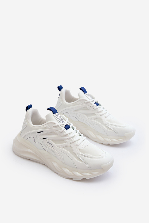 Buty Sportowe Sneakersy Męskie HI-POLY SYSTEM Big Star NN174383 Białe