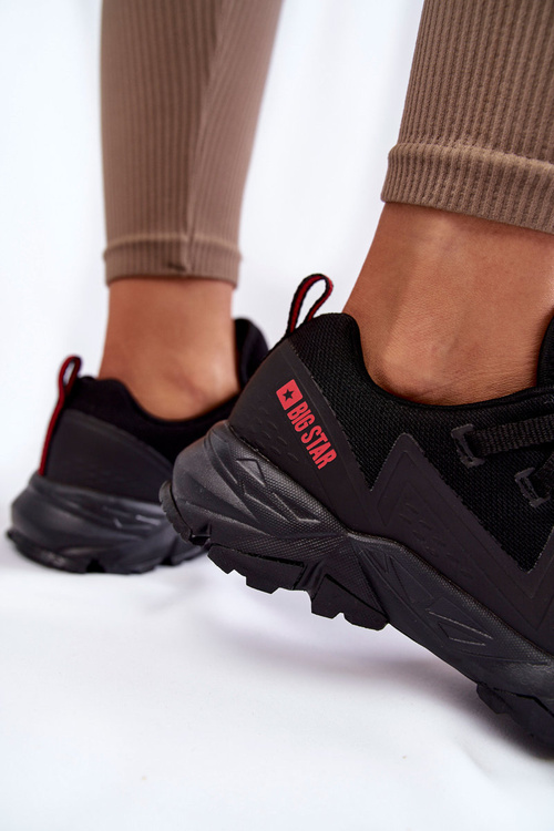 Damskie Sneakersy Memory Foam System Big Star KK274211 Czarne