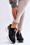 Damskie Sneakersy Memory Foam System Big Star LL274956 Czarne