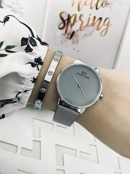 Damski Zegarek Giorgio & Dario Sabin Srebrny