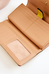 Damski Duży Portfel Skórzany NOBO M0123-C002 Żółty