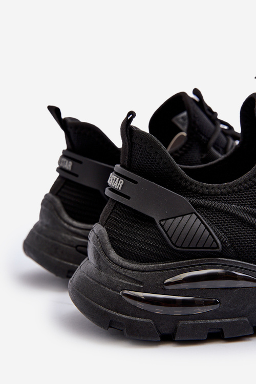 Sneakersy Męskie HI-POLY SYSTEM Big Star NN174467 Czarne