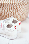 Dziecięce Sportowe Buty Sneakersy Big Star GG374057 Białe