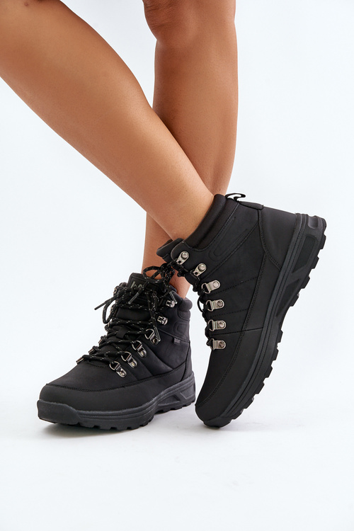 Ocieplane Buty Trekkingowe Męskie Lee Cooper LCJ-24-03-3034M Czarne