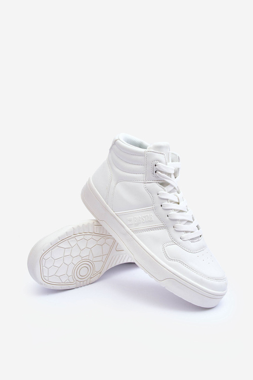 Buty Sportowe Męskie Memory Foam Big Star KK174134 101 Białe