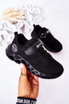 Dziecięce Sportowe Buty Sneakersy Big Star HH374184 Czarne