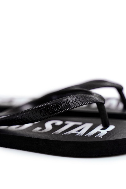 Klapki Męskie Japonki Big Star Czarne FF274A470