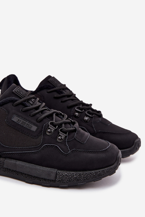 Buty Sportowe Męskie Ocieplane SS174411 HI-POLY SYSTEM Czarne