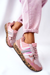 Damskie Sportowe Buty Big Star II274298 Różowe