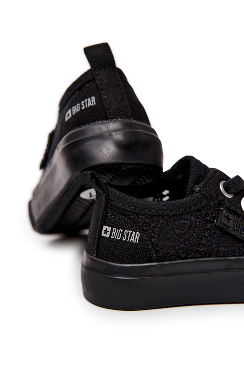 Trampki Ażurowe Big Star JJ374019 Czarne