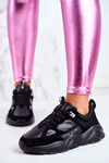 Damskie Sportowe Buty Sneakersy Big Star GG274654 Czarne