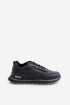 Ocieplane Sneakersy Męskie Big Star OO174675 HI-POLY SYSTEM Czarne