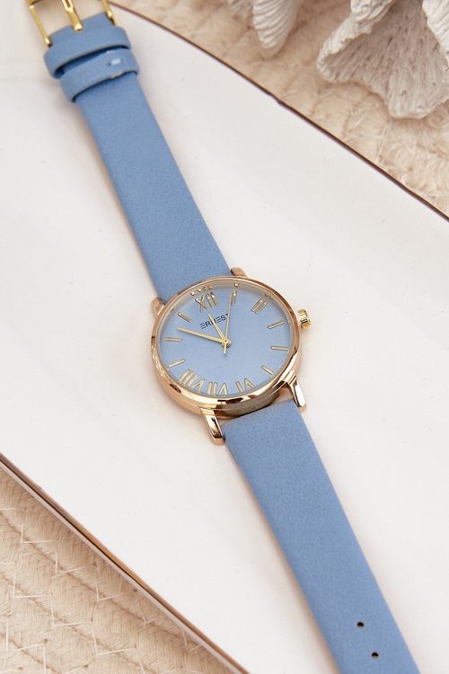 Damski Niebieski Zegarek Ernest E97316