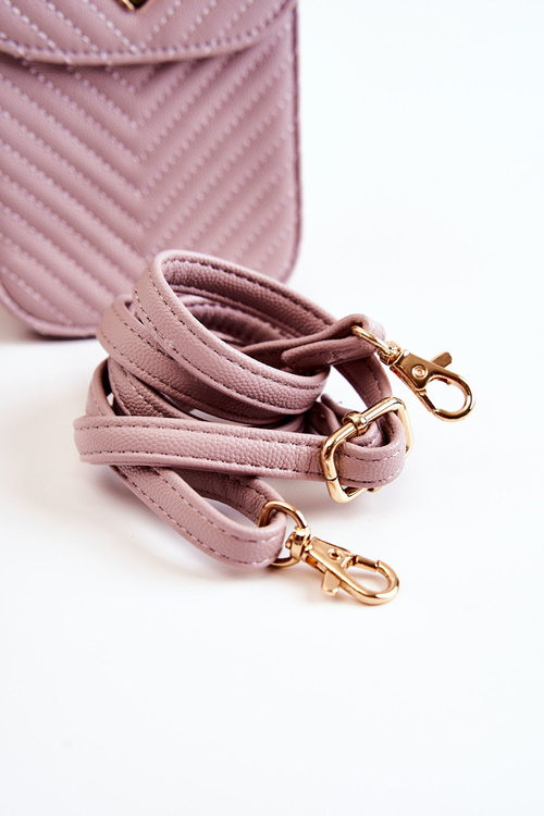 Elegancka Pikowana Torebka Monnari ETUA040-014 Fioletowa