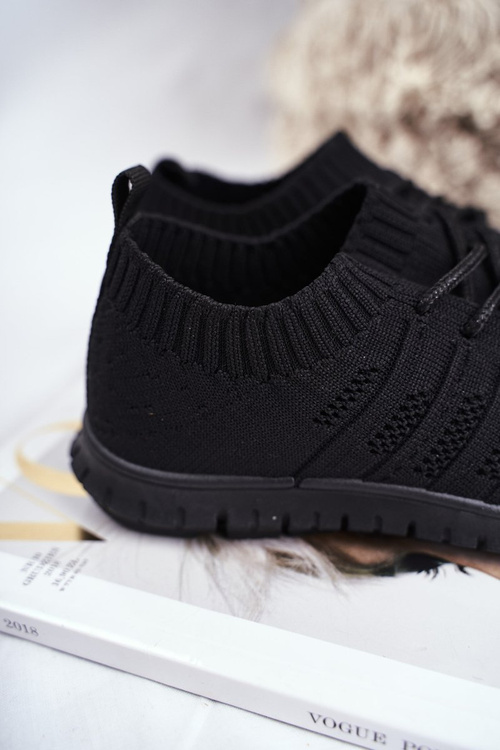 Sportowe Buty Dziecięce Czarne Filip