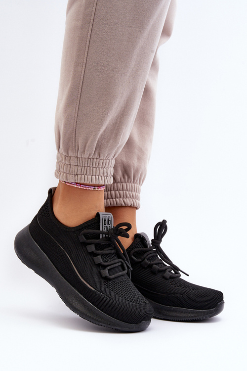 Damskie Buty Sportowe Big Star NN274663 Czarne