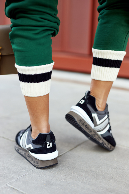 Damskie Sportowe Buty Big Star II274300 Czarne