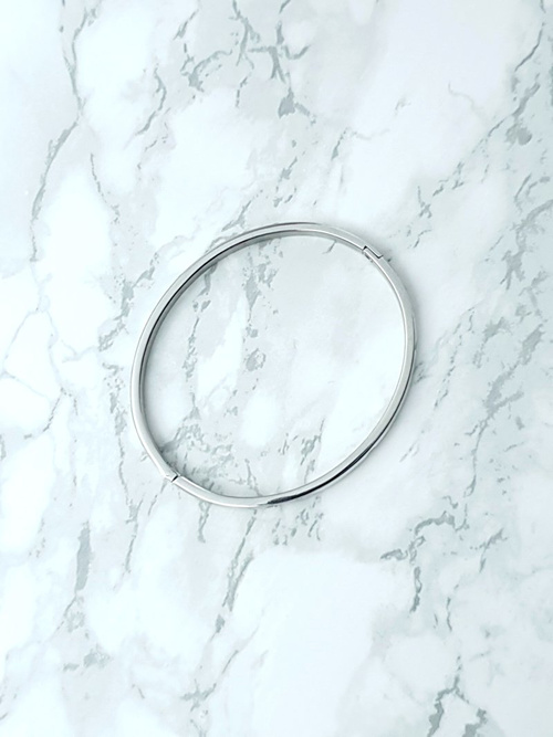 Damska Bransoleta Stalowa Z Cyrkoniami Srebrna Ursa