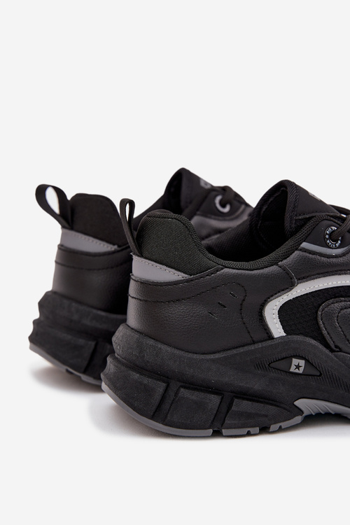 Buty Sportowe Sneakersy Męskie Big Star SS174285 Czarne