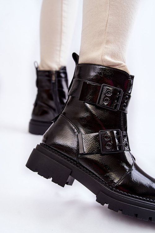 Damskie Botki La.Fi 250007B-LA Czarne