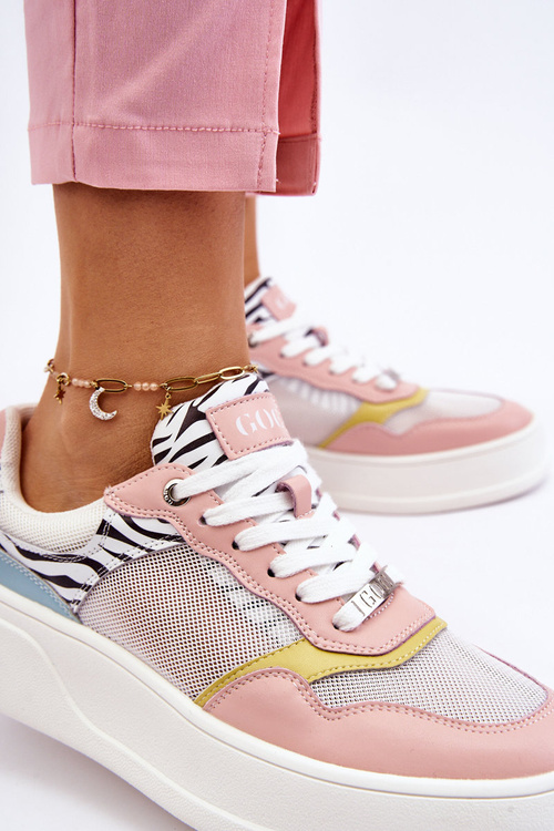 Damskie Wygodne Buty Sportowe GOE LL2N4053 Multikolor