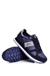 Damskie Sportowe Obuwie Sneakersy Big Star Granatowe GG274676