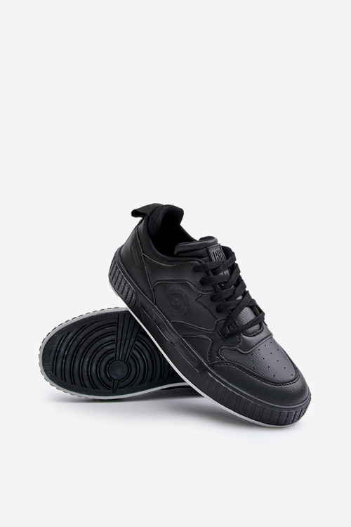 Sneakersy Męskie Z Eko Skóry Big Star OO174004 Czarne