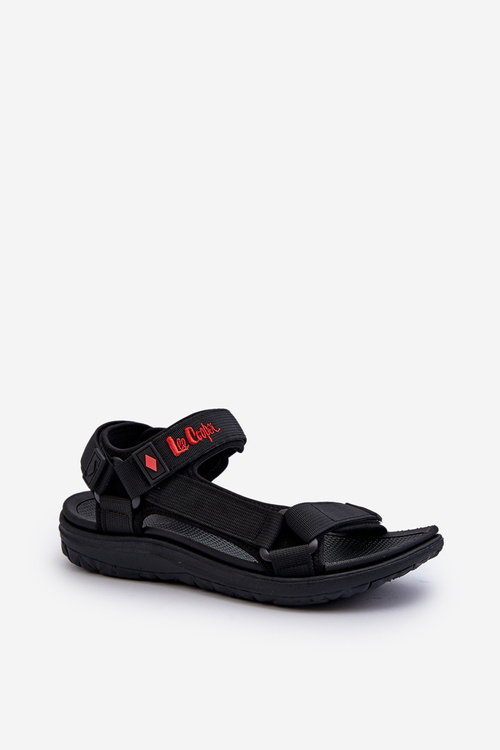Sportowe Sandały Męskie Lee Cooper LCW-24-34-2620 Czarne