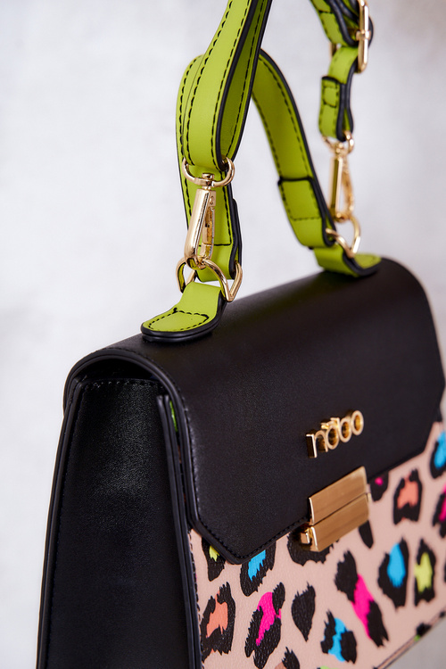 Torebka Kuferek NOBO M1470-CM15 Czarno-Beżowa