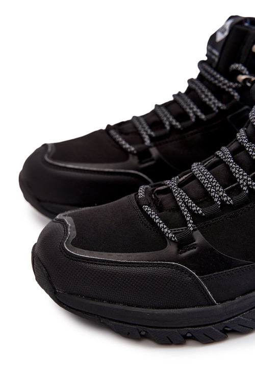 Męskie Ocieplane Buty Trekkingowe Lee Cooper LCJ-22-01-1412 Czarne