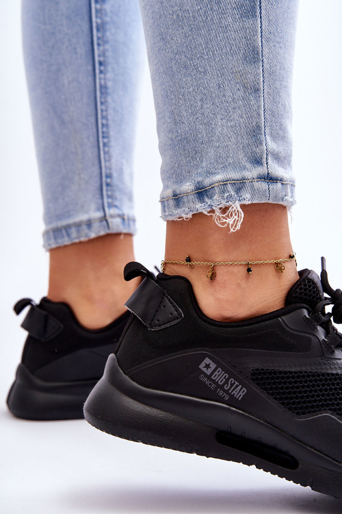 Damskie Buty Sportowe Sneakersy Big Star LL274372 Czarne