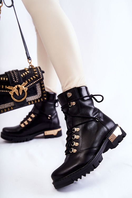 Botki Workery Lewski Shoes 3243 Czarne