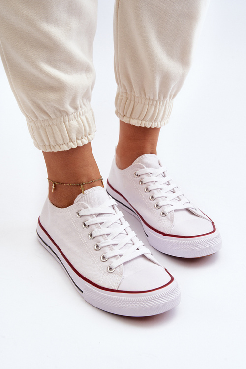 Trampki Damskie Białe Isiltara