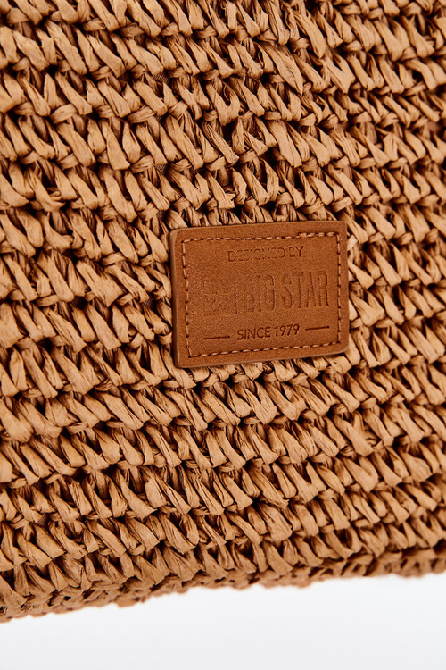 Duża Damska Torebka Big Star JJ574103 Beżowa