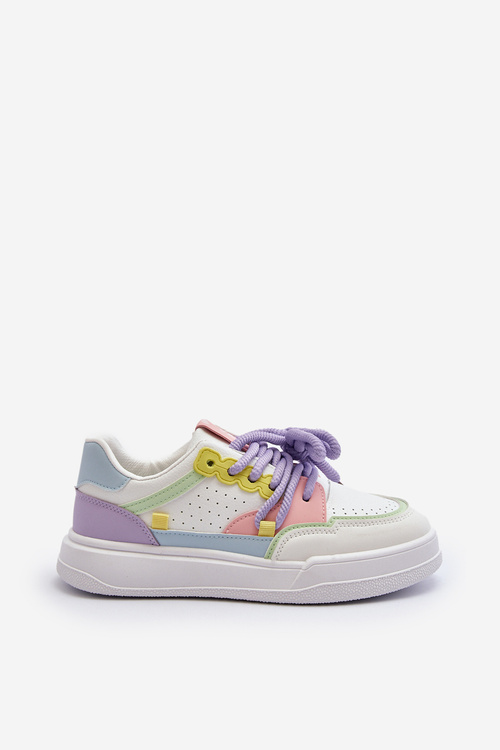 Damskie Sneakersy Eko Skórzane Multikolor Avanalis