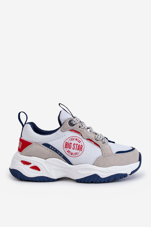 Dziecięce Buty Sportowe Memory Foam System Big Star JJ374269 Białe