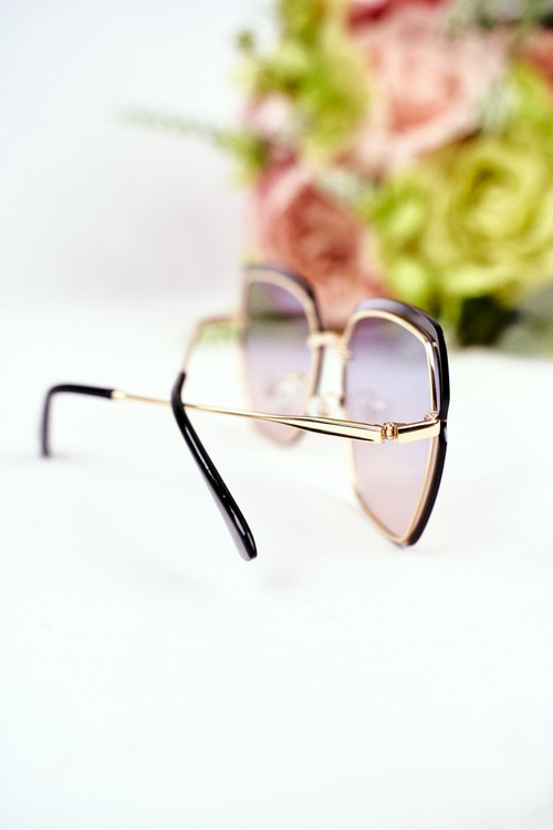 Okulary Przeciwsłoneczne Prius PRE-34 Złote Różowe Granat Gradient